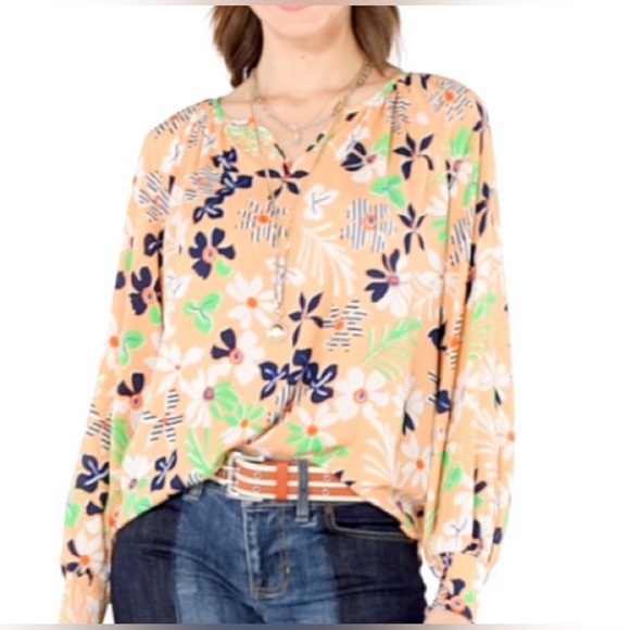 NWT Cabi Island Mod Floral Blouse Style 6296 Small - Picture 2 of 4